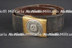Ceinturon avec boucle M1895 de Marine. Naval belt with M1895 buckle.