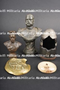 Ensemble de souvenirs patriotiques impériaux allemands. Set of Imperial German patriotic souvenirs.