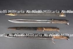Lot de baïonnettes allemandes. Lot of German bayonets.