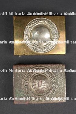 Allemagne boucles de ceinturon anciens combattants et Reichswehr. German belt buckles for veterans’ associations and the Reichswehr.