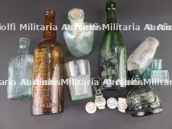 Lot de verreries allemandes ww1. Lot of German WWI glassware.
