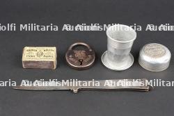 Lot d'objets du soldat allemand. Lot of German soldier’s personal items.