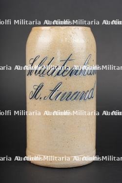 Chope du Soldatenheim de St Amand. Beer stein from the Soldatenheim of Saint-Amand.
