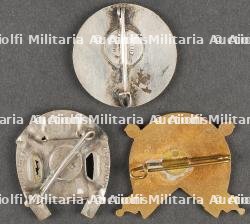 Lot d'insignes d'artillerie. Artillery insignias. — miniature 3
