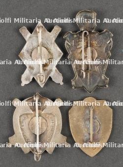 Lot d'insignes d'artillerie. Artillery insignias. — photo 5