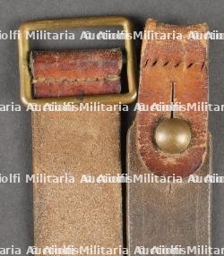 Boite Hotchkiss et bretelles. Hotchkiss ammunition box and straps — photo 16