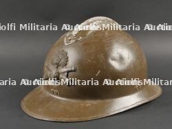 Casque Adrian 1926 artillerie. Artillery helmet. — miniature 1