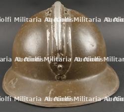 Casque Adrian 1926 artillerie. Artillery helmet. — photo 7