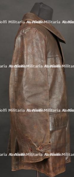 Veston de cuir motocycliste 1935. Motorcyclist Leather jacket. — photo 15
