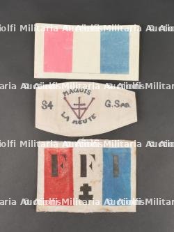 Lot d'insignes et brassards. Insignia and armbands. — miniature 2