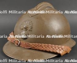 Casque Adrian 1926 officier infanterie. Adrian infantry officer helmet. — photo 1