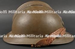 Casque Adrian 1926 officier infanterie. Adrian infantry officer helmet. — photo 5