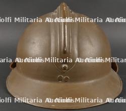 Casque Adrian 1926 officier infanterie. Adrian infantry officer helmet. — photo 6