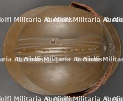 Casque Adrian 1926 officier infanterie. Adrian infantry officer helmet. — miniature 8