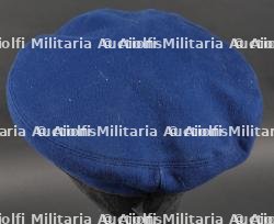 Béret Bleu Roy en 3 Parties. Royal blue beret three piece — miniature 4