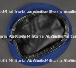 Béret Bleu Roy en 3 Parties. Royal blue beret three piece — photo 6
