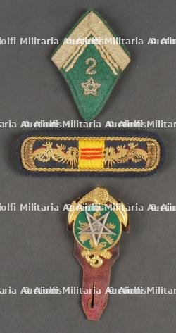Béret 2ème Muong et insignes. 2nd Muong beret and insignia — photo 12