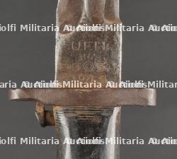 Baïonnette 2ème Muong gravée. 2nd Muong engraved bayonet — miniature 6