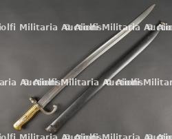 Baïonnette Chassepot tirailleur indochinois. Chassepot bayonet Indochinese rifleman — miniature 2