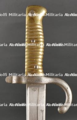 Baïonnette Chassepot tirailleur indochinois. Chassepot bayonet Indochinese rifleman — miniature 9