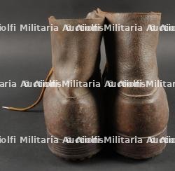 Paire de brodequins 1917. French 1917 boots. — miniature 5