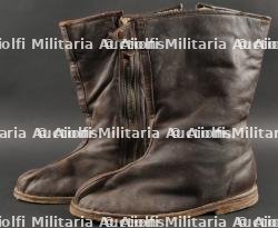 Paire de bottes de vol fourrées Airlux. Airlux lined flight boots. — photo 2