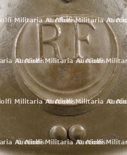 Casque Adrian 1926 troupes d'Afrique. African troop helmet. — miniature 4