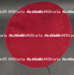Béret rouge parachutistes en 3 parties. Red beret paratroopers three piece — photo 5