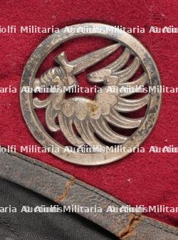 Béret rouge parachutistes en 3 parties. Red beret paratroopers three piece — miniature 7
