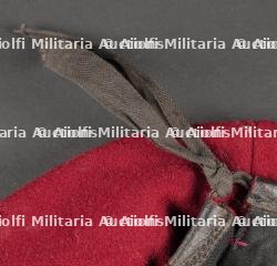 Béret rouge parachutistes en 3 parties. Red beret paratroopers three piece — photo 10