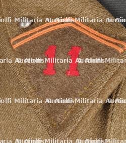 Vareuse 1938 11ème zouaves. 11ème zouave jacket. — photo 3