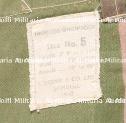 Pantalon Windproof daté 1943. Windproof trousers dated 1943 — miniature 13