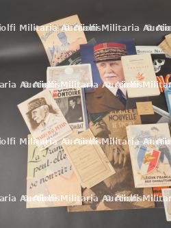 Lot de documents Vichy et divers. Lot of Vichy and miscellaneous documents — miniature 2