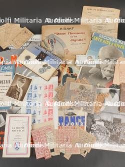 Lot de documents Vichy et divers. Lot of Vichy and miscellaneous documents — photo 4