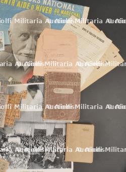 Lot de documents Vichy et divers. Lot of Vichy and miscellaneous documents — miniature 5