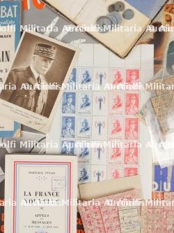 Lot de documents Vichy et divers. Lot of Vichy and miscellaneous documents — miniature 7