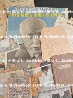 Lot de documents Vichy et divers. Lot of Vichy and miscellaneous documents — photo 8