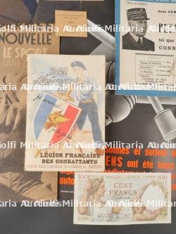 Lot de documents Vichy et divers. Lot of Vichy and miscellaneous documents — miniature 11