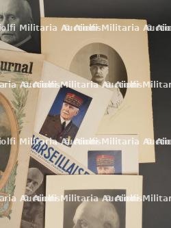 Lot de portraits du Maréchal. Lot of portraits of the Marshal — miniature 8