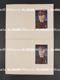 Lot de portraits du Maréchal. Lot of portraits of the Marshal — miniature 14