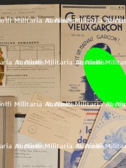 Lot de documents Etat Français. Lot of French State documents — miniature 6
