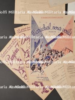 Lot de documents Etat Français. Lot of French State documents — miniature 12