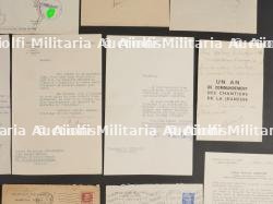 Lot de lettres et signatures autographes. Lot of autograph letters and signatures — photo 6
