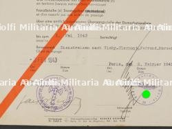 Lot de lettres et signatures autographes. Lot of autograph letters and signatures — miniature 9
