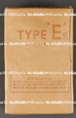 Ration type E pleine. Ration type E full