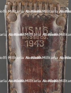 Baïonnette M1 avec son fourreau M6. M1 bayonet with M6 scabbard — miniature 5