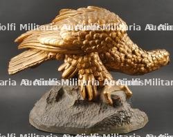 Aigle en plâtre type impériale. Imperial style plaster eagle — photo 4