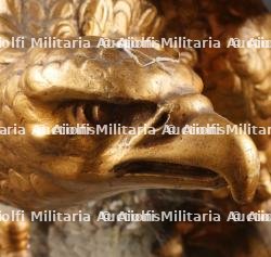 Aigle en plâtre type impériale. Imperial style plaster eagle — miniature 6