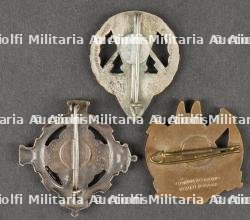 Lot d'insignes d'artillerie. Artillery insignias. — photo 3