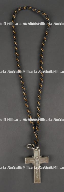 Croix Pectorale modèle 1953 d'Aumonier Catholique. Pectoral cross model 1953 Catholic chaplain